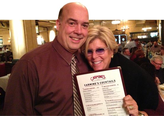 Suze Orman celebrates her 12th year with CNBC at Carmine's